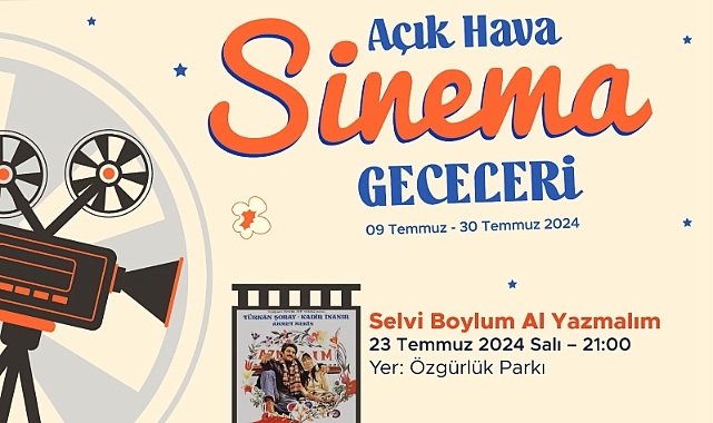 Çanakkale'de açık hava sinema gecesi: "Selvi boylum al yazmalım"