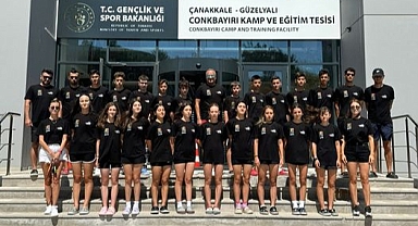 Çanakkale’de triatlon gelişim kampı tamamlandı