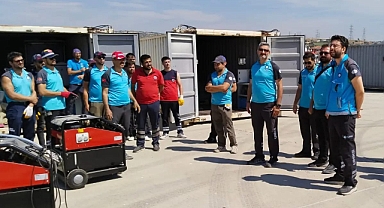 Çanakkale'de UMKE ağır iklim eğitimi