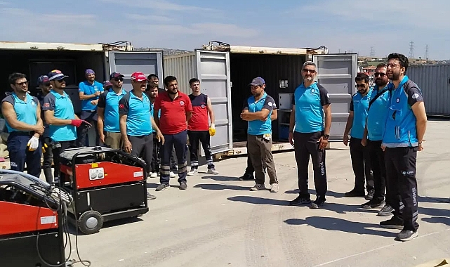Çanakkale'de UMKE ağır iklim eğitimi