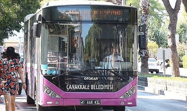 Çanakkale'de zamlı ulaşım başladı