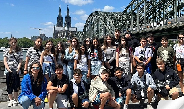 Çanakkale Koleji öğrencileri Almanya gezisine devam ediyor
