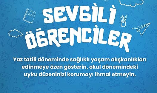 "Çanakkale Mehmet Akif Ersoy Devlet Hastanesi'nden yaz tatilinde sağlıklı yaşam için öneriler"
