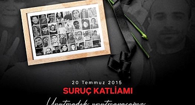 CHP Çanakkale İl Başkanlığı'ndan Suruç katliamı anma mesajı