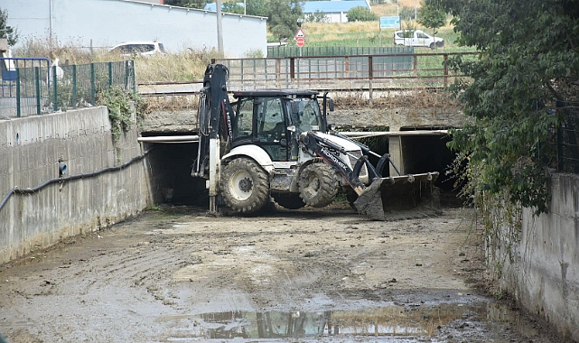 Çokalca ve Künk Boğazı derelerinde dere ıslah çalışmalarını hızlandırıyor