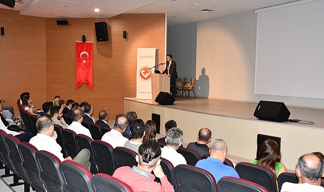 ÇOMÜ Hastanesinde başhekimlik devir teslim töreni