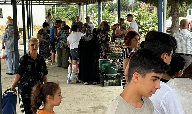 Dalyan semt pazarı açıldı