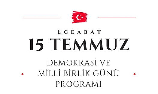 Eceabat, 15 Temmuz Demokrasi ve Milli Birlik Günü programını duyurdu