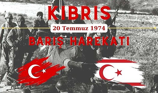 Eceabat'ta Kıbrıs Barış Harekatı'nın yıl dönümü anması