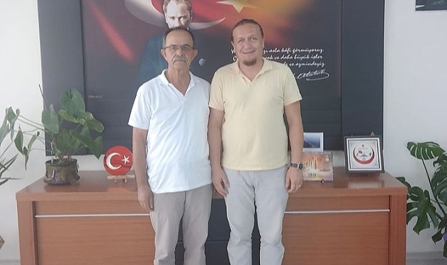 Ercan Kayan'dan Belediye Başkanı Atilla Öztürk'e ziyaret