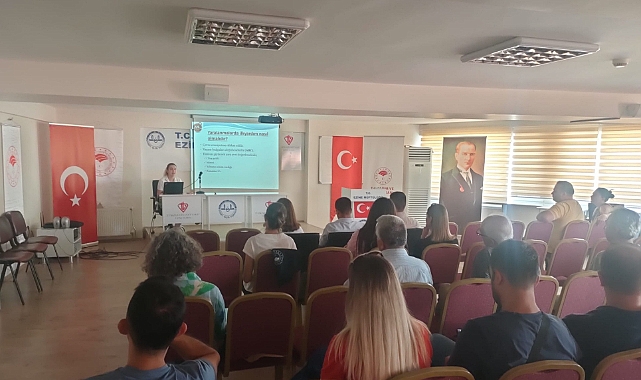 Ezine'de iyi tarım uygulamaları eğitimi düzenlendi