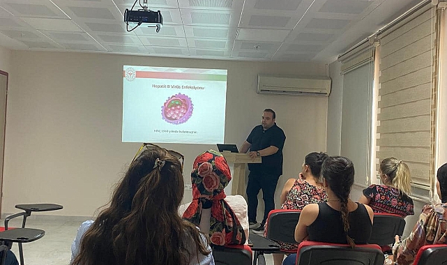 Ezine İlçe Sağlık Müdürlüğü'nden hizmet içi eğitim