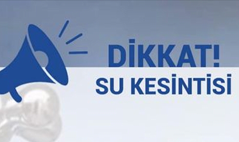 Gelibolu'da su kesintisi