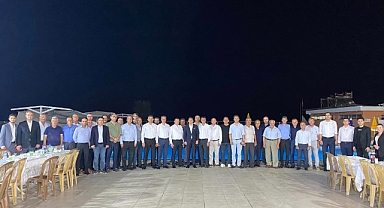 Göktaş için veda yemeği düzenlendi
