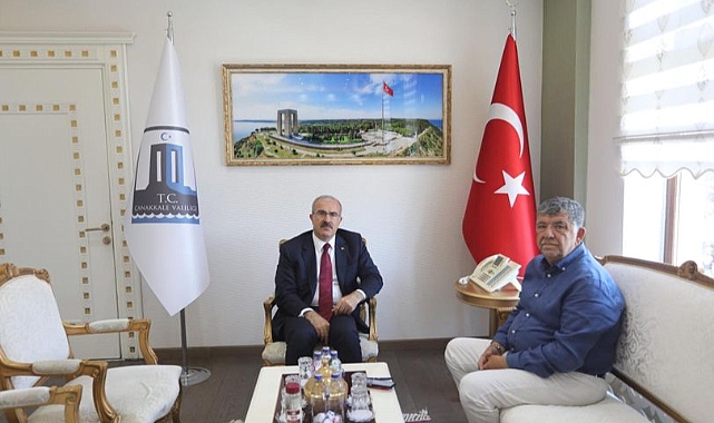 Halil Ertuğrul’dan Ömer Toraman’a hayırlı olsun ziyareti