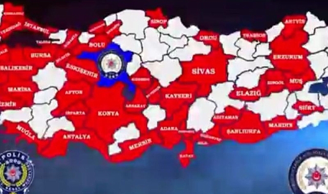 İçişleri Bakanlığı'ndan SİBERAĞ-2 operasyonu: 82 şüpheli yakalandı
