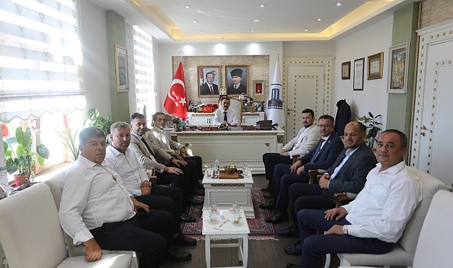 İl Genel Meclisi AK Parti Grubundan Vali Aktaş'a ziyaret