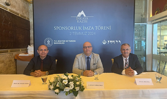 İnkaya Mağarası sponsorluk imza töreni gerçekleşti