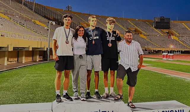İzmir'de genç sporculardan büyük başarı