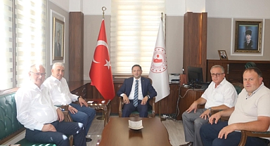 Kaymakam Kayabaşı’na hayırlı olsun ziyareti