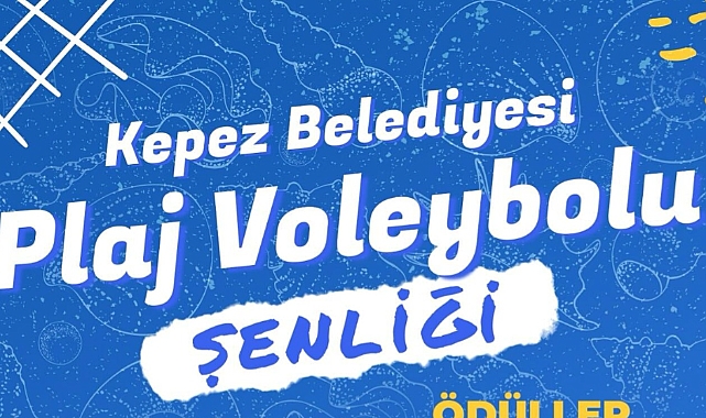 Kepez’de ödüllü plaj voleybolu