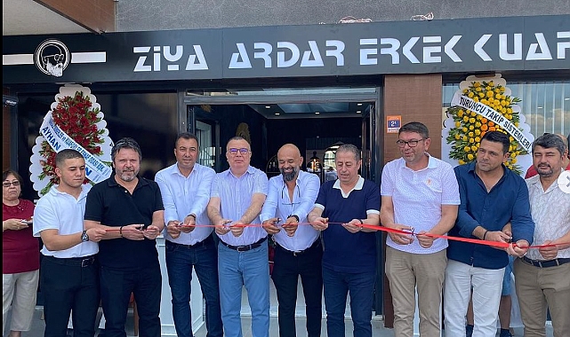 Kepez’de Ziya Ardar Erkek Kuaförü açılışı