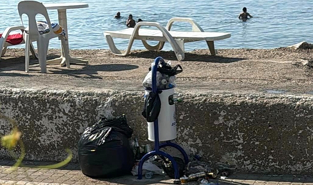 Küçükkuyu Belediyesi'nden sahillerin temizliği için önemli uyarı