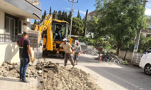 Küçükkuyu Belediyesi'nden temizlik ve bakım çalışmaları