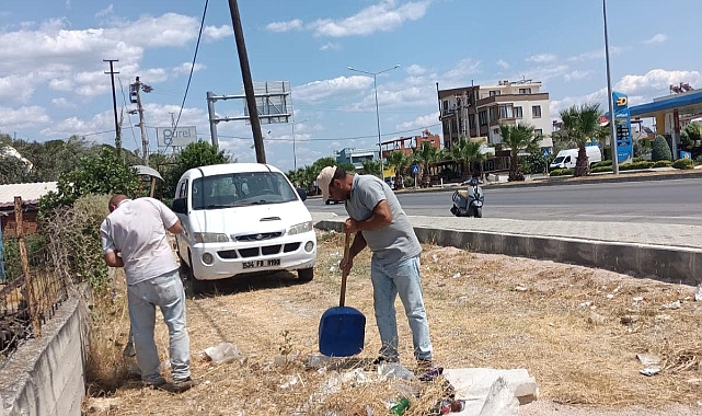 Küçükkuyu'da çalışmalar devam ediyor