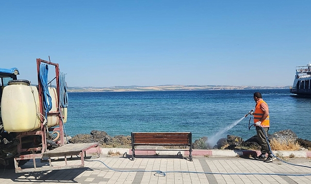 Lapseki genelinde çalışmalar sürüyor