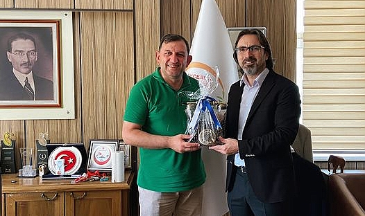 Mehmet Yılmaz Yazıcı, Bülent Ecevit Atalay’ı ziyaret etti