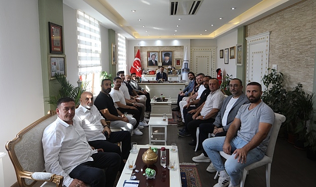MHP heyetinden Vali Aktaş'a ziyaret