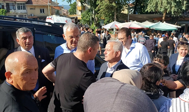 Milletvekili Güneşhan’dan İsmail küçükkaya'ya destek