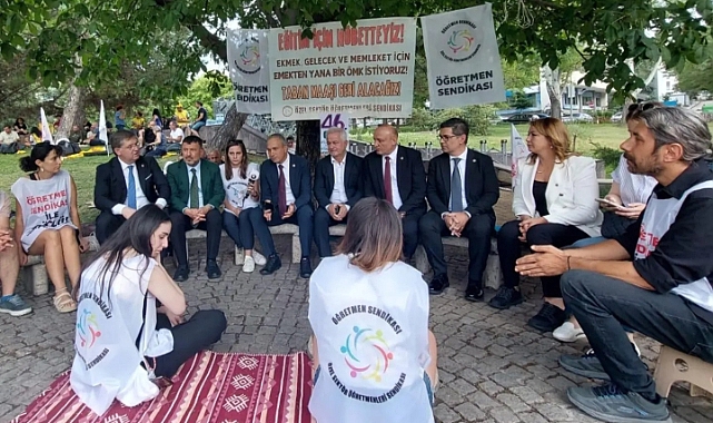 Milletvekili Güneşhan'dan öğretmenlere destek