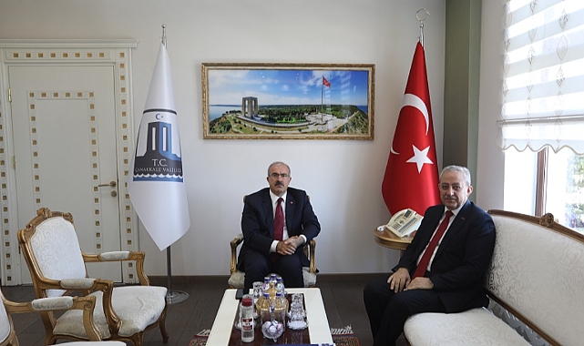 Müdür Kayatürk'ten Vali Toraman'a ziyaret