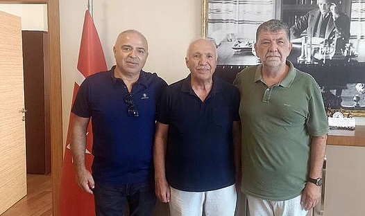 Mustafa Yılmaz, İl Genel Meclis Başkanı Halil Ertuğrul'u ziyaret etti