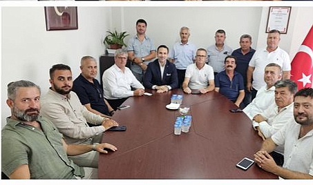Naim Makas'tan Gelibolu Ziraat Odası'na ziyaret