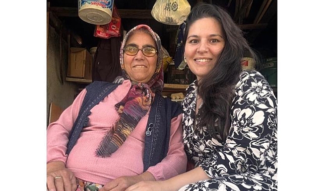 Nazan Göktaş'tan şehit annesine ziyaret