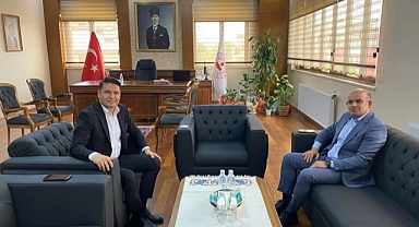 Nebioğlu'nda, Göktaş'a hayırlı olsun ziyareti