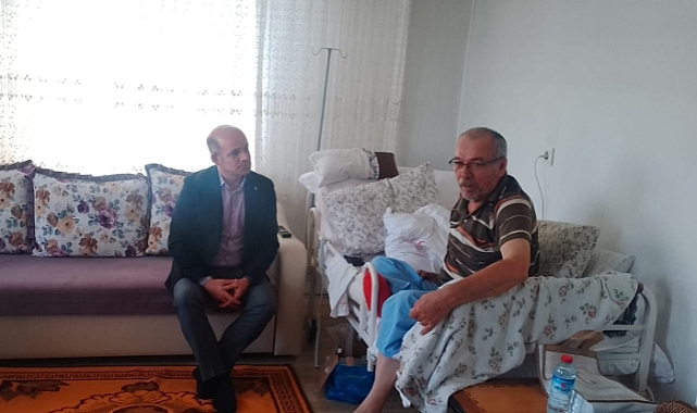 Nebioğlu'ndan geçmiş olsun ziyaretleri