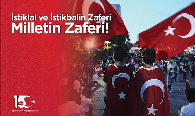 Nebioğlu'nun 15 Temmuz Demokrasi ve Milli Birlik günü mesajı