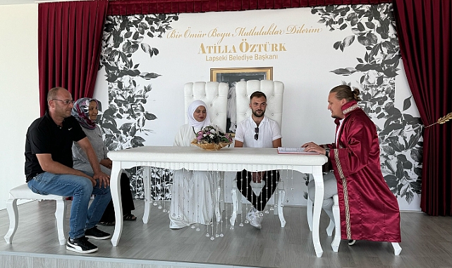 Ömer Lütfü Öğüz ve Kader Şengül nikah töreni gerçekleşti