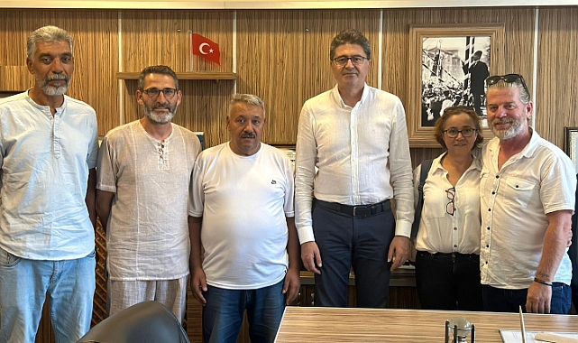 Roman Dernekleri temsilcilerinden Ensar Aytekin’e ziyaret
