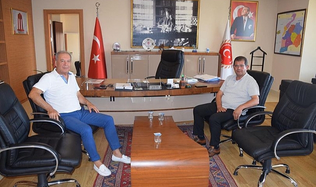 Serdar Soydan'dan İl Genel Meclis Başkanvekili Ramazan Mesut Özyurt'a ziyaret