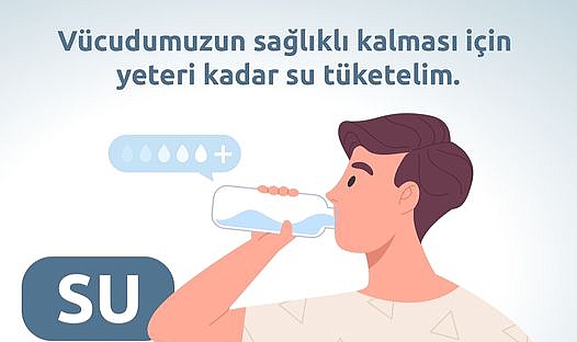 Sıcak havalarda su tüketimine dikkat