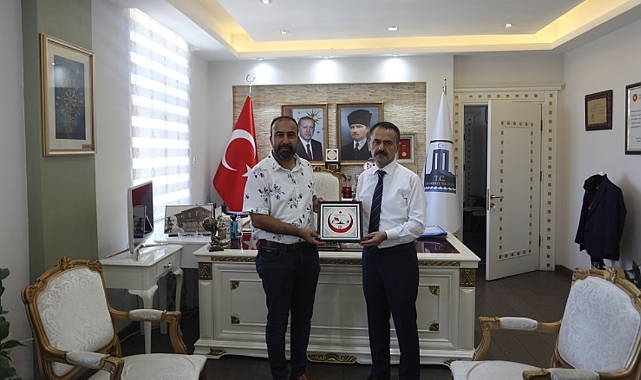 Şube Başkanı Resul Can'dan Vali Aktaş'a ziyaret