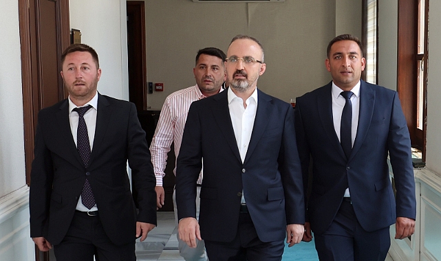 Turan, Ayvacık AK Parti heyetini ağırladı ve yatırımları görüştü