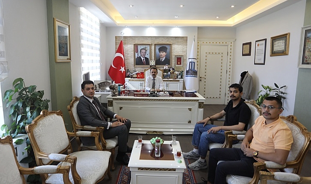 Ülkü Ocaklarından Vali Aktaş'a ziyaret