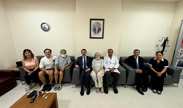 Vali Aktaş'tan Gazi Önder'e ziyaret