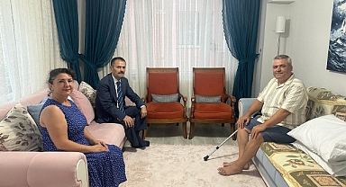 Vali Aktaş’tan geçmiş olsun ziyareti